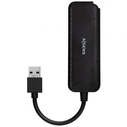 Aisens Hub USB 3.0 A106-0713 4 Puertos Negro 15cm Aisens Hub USB 3.0 A106-0713 4 Puertos Negro 15cm